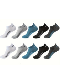 5 Parov Športnih Bombažnih Nogavic nogic – Multicolor